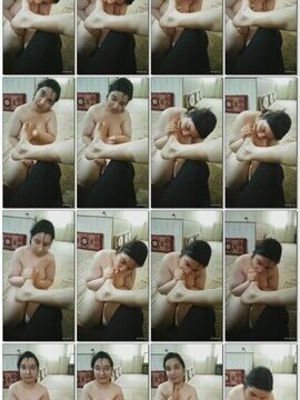 مصري شرموطه ماسكه رجل عشيقها ونازله بوس ولحس فيها وهي عريانه ملط